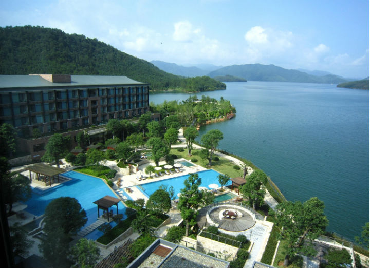 杭州千岛湖开元度假村地产项目拥有良好的湖水景观