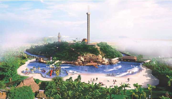 海洋主题乐园广东珠海海泉湾度假城神秘岛乐园