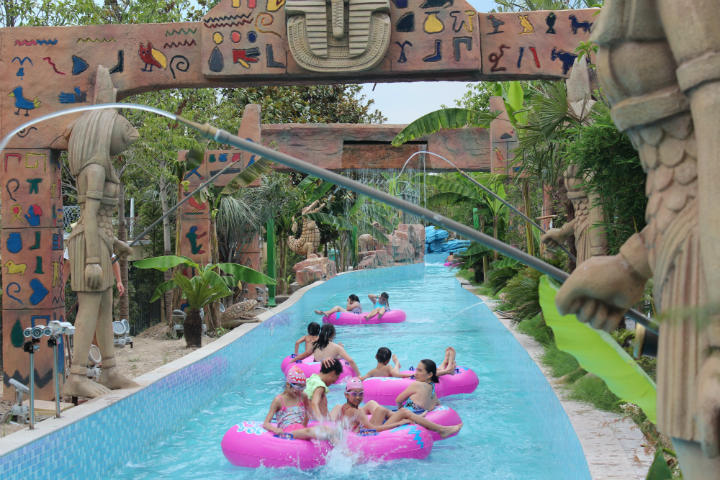 水主题公园项目旅游策划咨询公司:横店梦幻谷水世界·漂流河