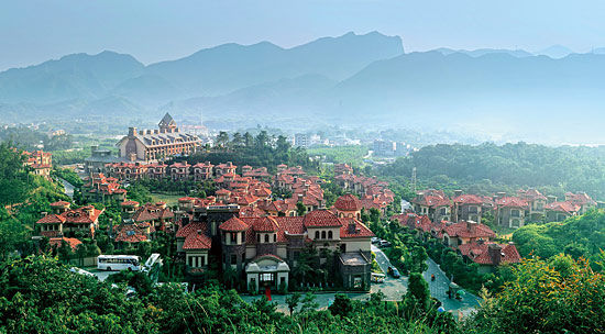 锦绣香江温泉城实景