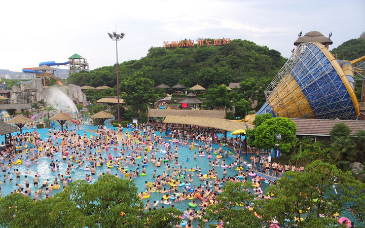 水主题公园项目旅游规划院：苏州乐园水上世界项目实景