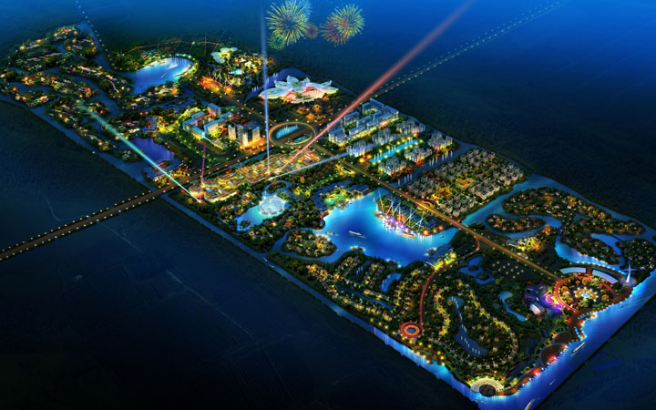 度假地产项目旅游规划公司设计嘉兴国际温泉旅游城旅游规划图