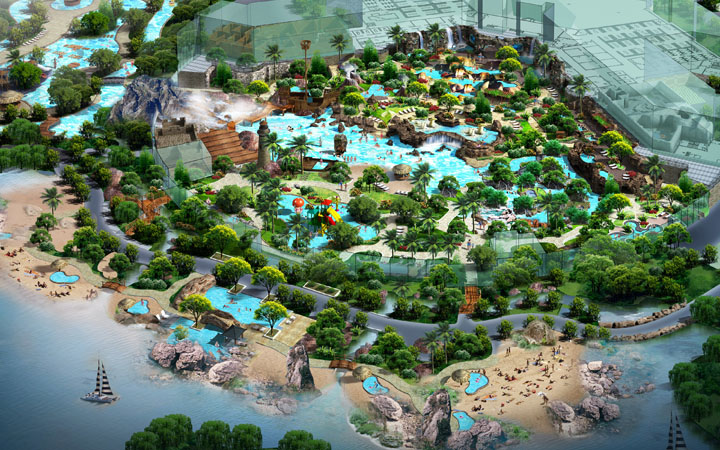 度假项目旅游策划公司为青岛海泉湾温泉中心进行旅游规划