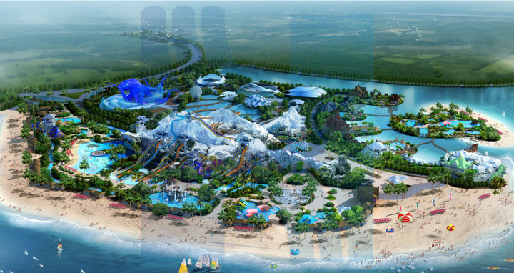 度假综合体项目旅游规划院担纲海花岛水上乐园旅游规划