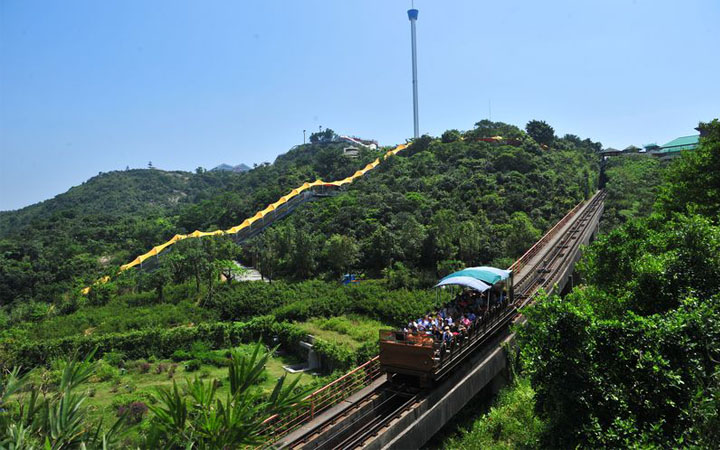 山地旅游规划院：深圳东部华侨城环保旅游规划举措——森林小火车