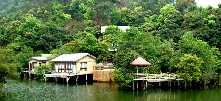 盘龙峡生态旅游区小龙湾度假酒店旅游规划实景