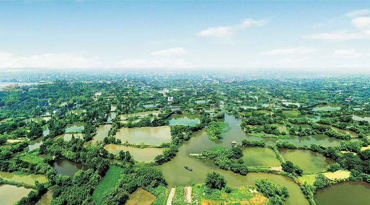 湿地旅游策划咨询公司：杭州西溪湿地旅游规划实景图