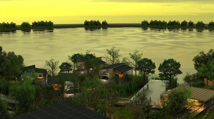 湿地旅游策划咨询公司：杭州西溪湿地花间堂旅游规划实景