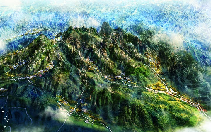 全新打造京津冀山地度假区——河北狼牙山国际山地旅游度假区